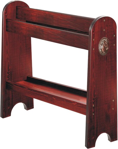 Pine wood saddle - rack, |
